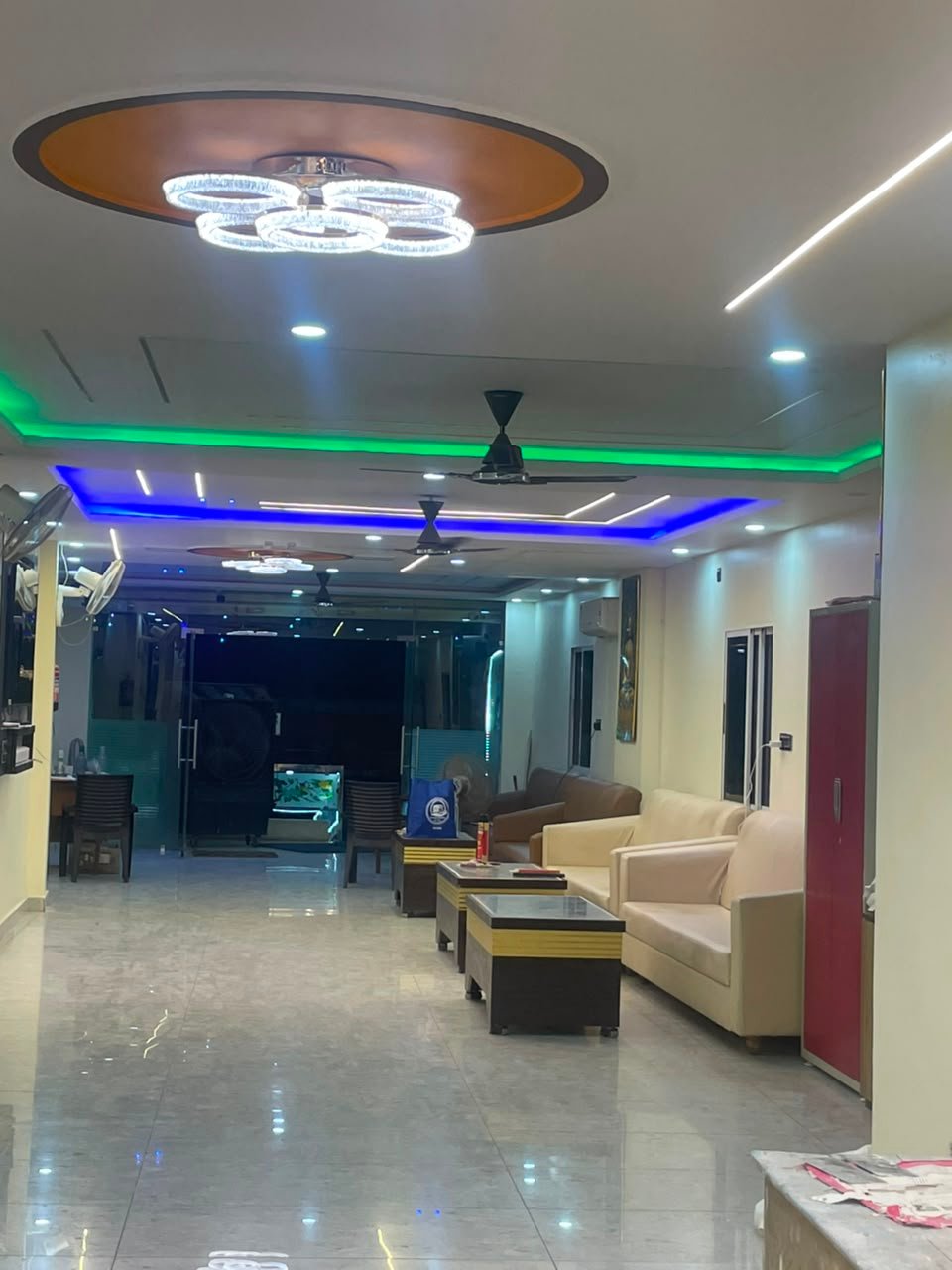 Lounge area for group stays at Hotel Imperial Bihta